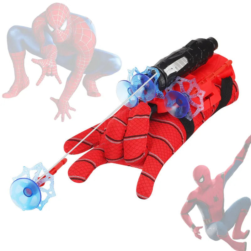 Luva Homem Aranha Lança Teias Infantil